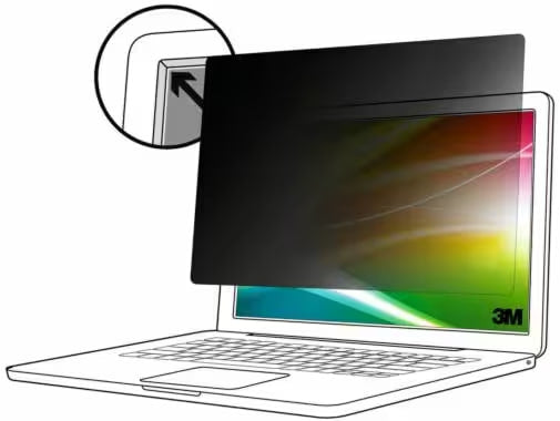 3M Blickschutzfilter für Apple MacBook Pro 16" (2021), 16:10 – 351 × 229 mm