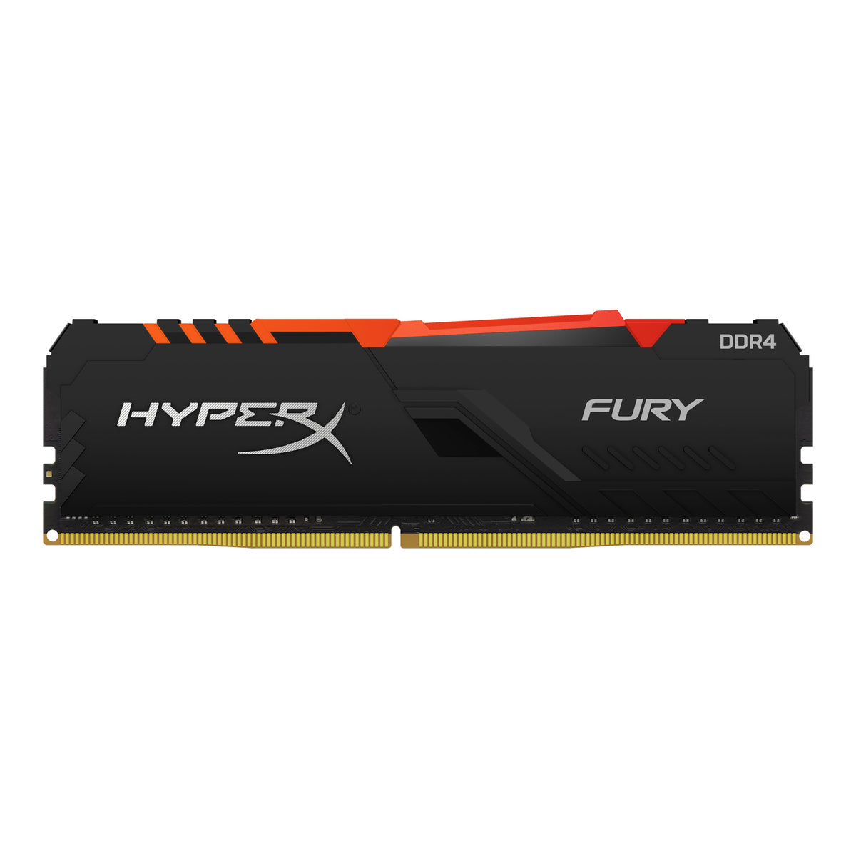 Kingston Technology HyperX FURY HX432C16FB3A/8 – DDR4 Speicher – 8 GB, 3200 MHz, CL16, 288-Pin DIMM, RGB, Kühlkörper