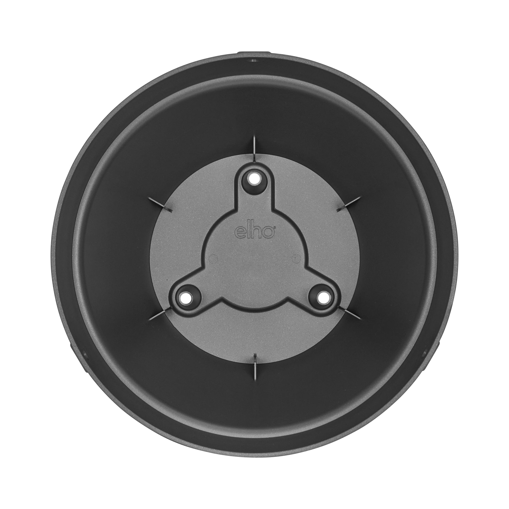 elho Hängeampel – 6500 ml – Kunststoff, Schwarz