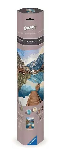 Ravensburger CreArt – Malen-nach-Zahlen-Set – Lake Views – ab 12 Jahren