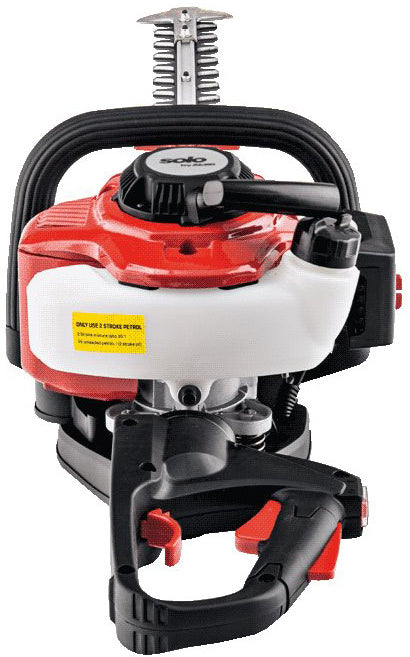 AL-KO 163-55 Comfort – Heckenschere 55 cm, Benzin, 680 W, Rot