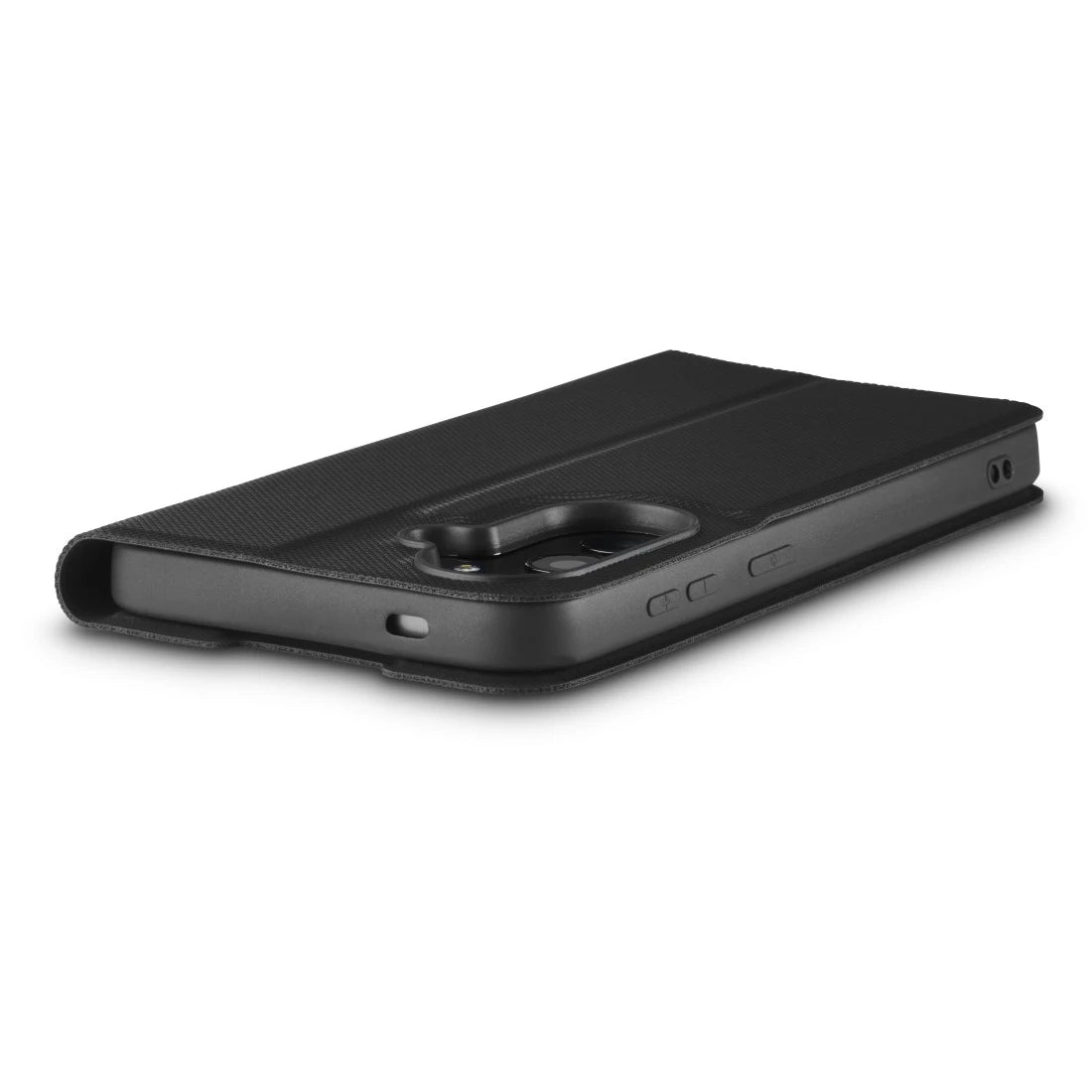 Hama Daily Protect Folio – für Samsung Galaxy A57 5G, mit Ständer, 2 Kartenfächer, PU+TPU, Schwarz