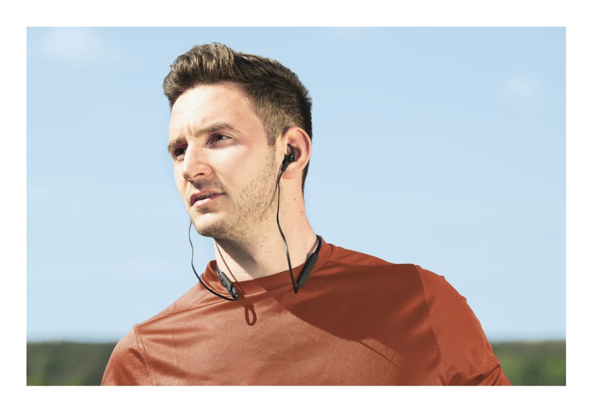 Hama Freedom Neck III In-Ear Kopfhörer – Ohrbügel, Stereo, Schwarz, BT 5.3