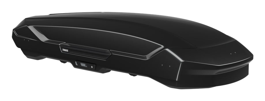 Thule Autodachbox Motion 3 XL – Dachhalterung, Verriegelung inklusive – 500 l, 89 × 43 × 215 cm, bis 75 kg
