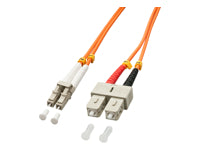 Lindy LWL-Patchkabel – LC-SC, Multi-Mode (OM2), 2 m