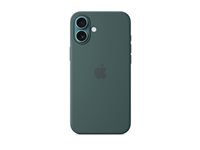 Apple Backcover – für Apple iPhone 16 Plus, MagSafe, Silikon+Mikrofaser, Seegrün