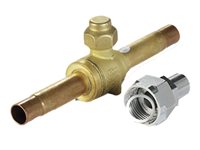 APC Absperrventil-Bausatz – 1/2" ODF, Messing/Bronze, für Flüssigkühlsysteme
