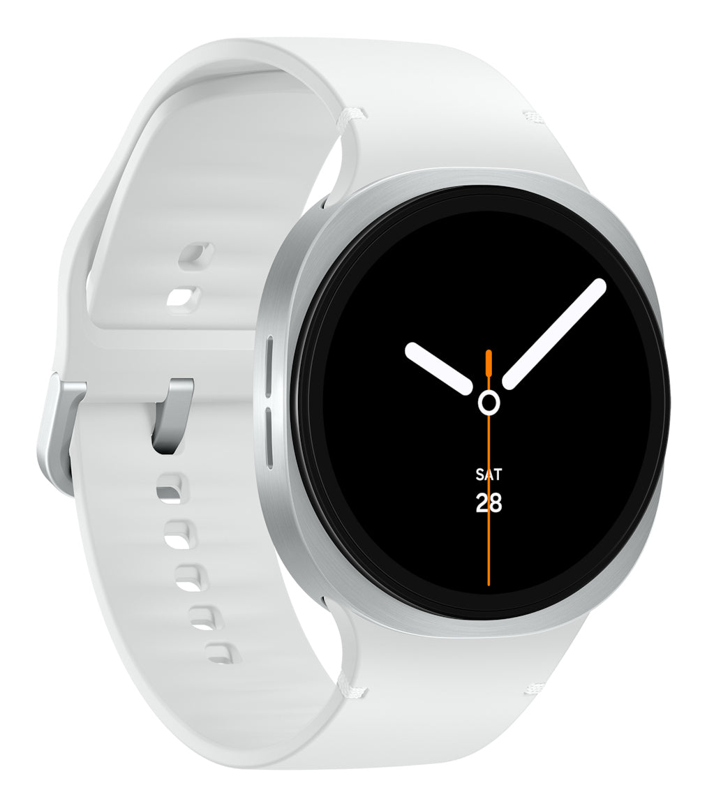 Samsung Sportuhr – Smartwatch – 44 mm, 1,5", GPS, WLAN, AMOLED, Silber