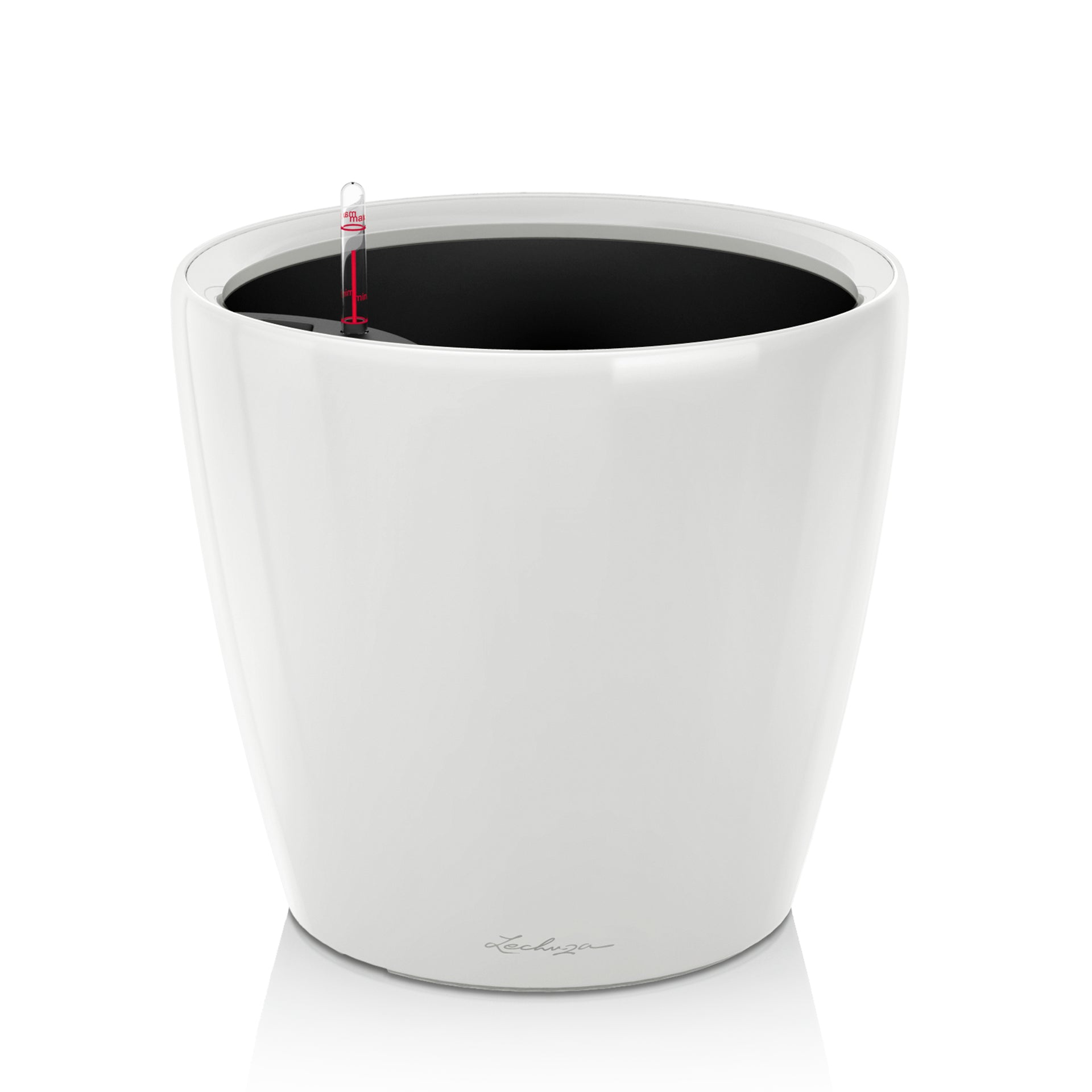 LECHUZA Topfpflanzer – Ø 43,5 × 39,5 cm, 28 l – Kunststoff, weiss