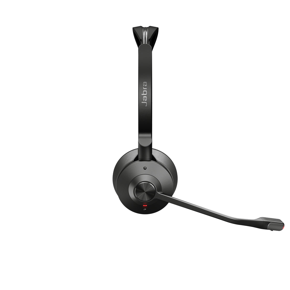 Jabra Engage 55 Office-Headset – Ohrbügel, Stereo, DECT, mit USB-C-Dongle, Schwarz/Titan