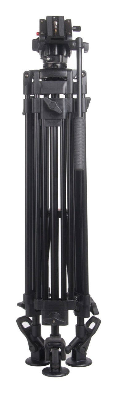 PATONA SABIT DV PRO S203 Dreibeinstativ – bis 163 cm, Traglast 7 kg, Aluminium, Kugelkopf, Tasche – Schwarz