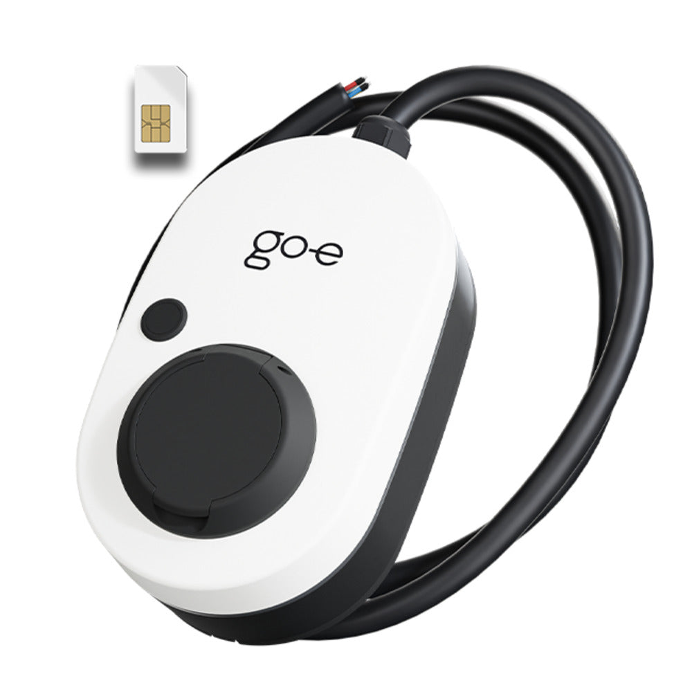 go-e Gemini 2.0 Wallbox – 22 kW, 3-phasig, 32 A, 1×Typ 2, Wandmontage, IP65, eSIM, WLAN