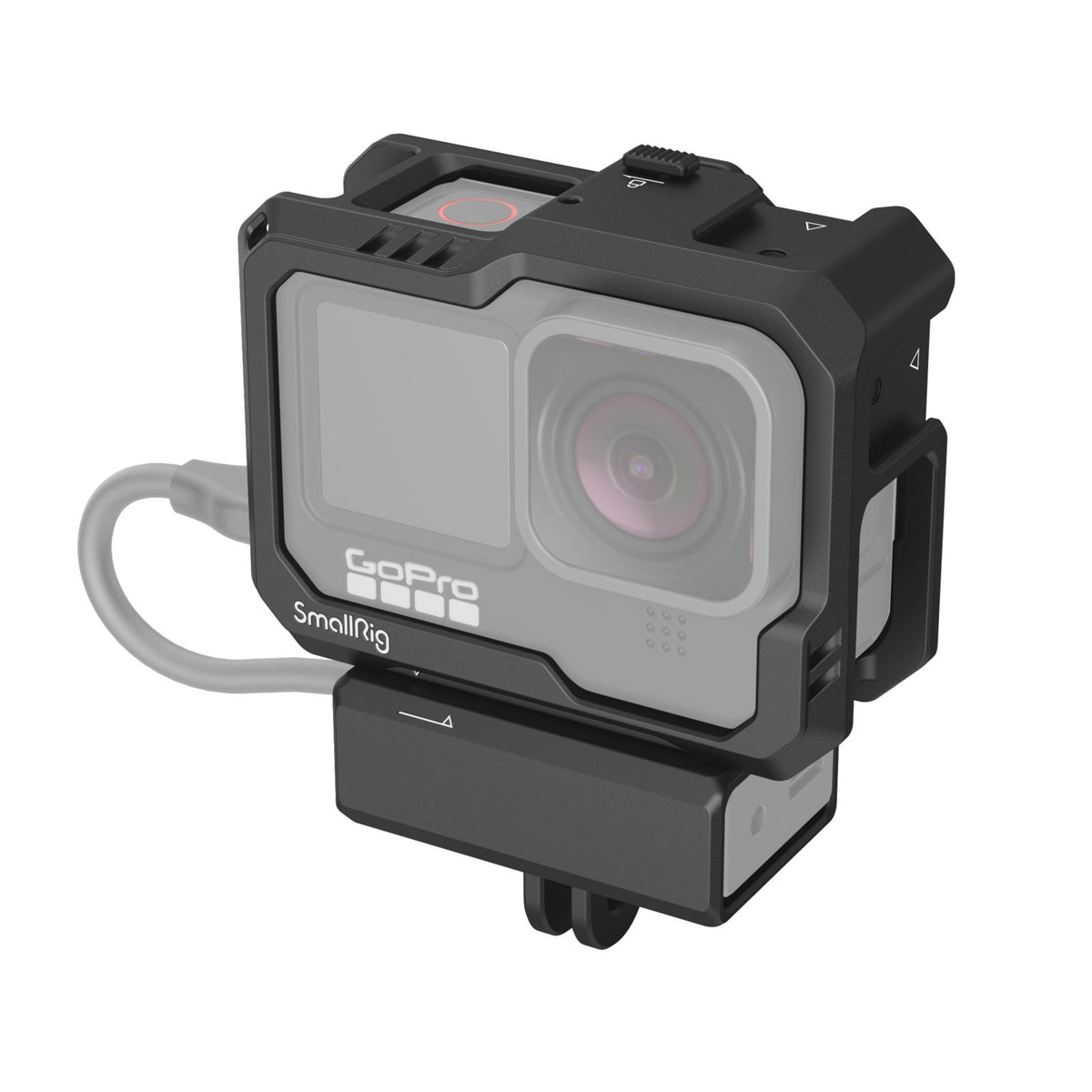 SmallRig 3083C Kamerakäfig – für GoPro HERO11 Black, HERO9 Black, HERO12 Black und andere – Schwarz