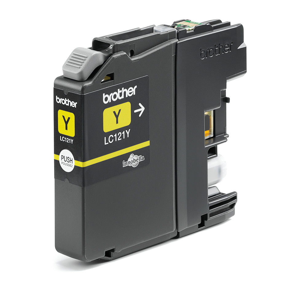Brother LC-121Y Gelb Tintenpatrone (Original) – für DCP-J752DW, MFC-J870DW