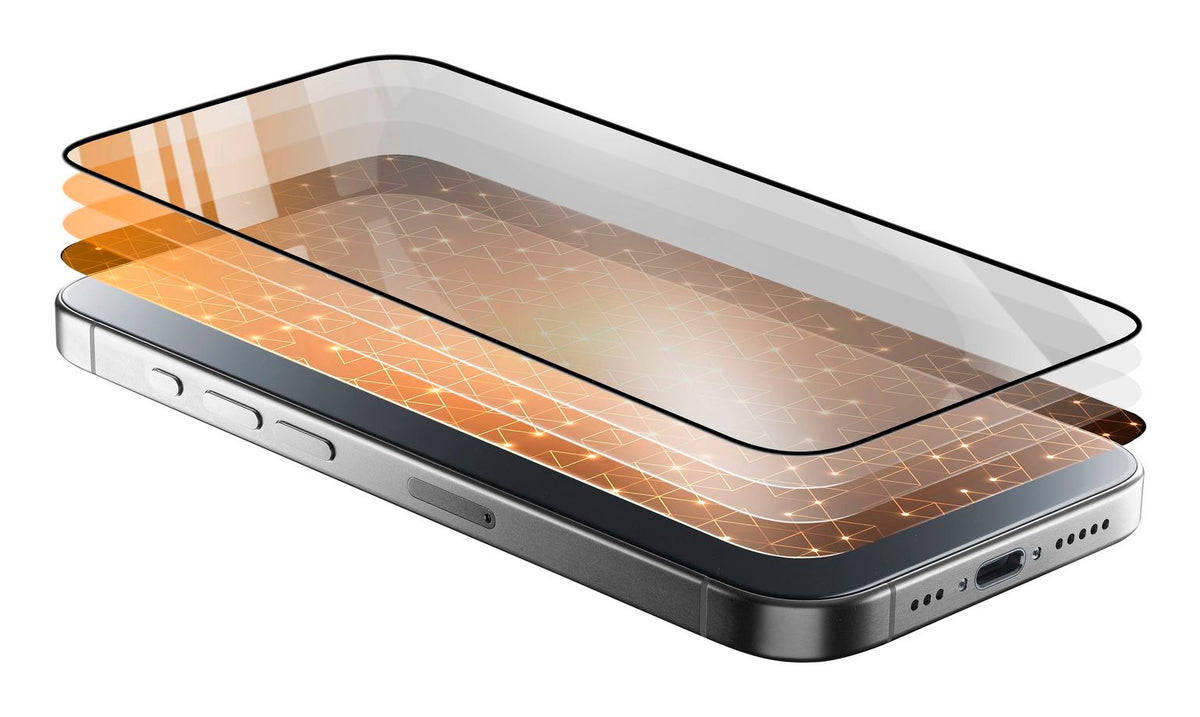 Cellularline Displayschutz (Panzerglas), Antireflex – für iPhone 18 Pro Max – mit Applikator