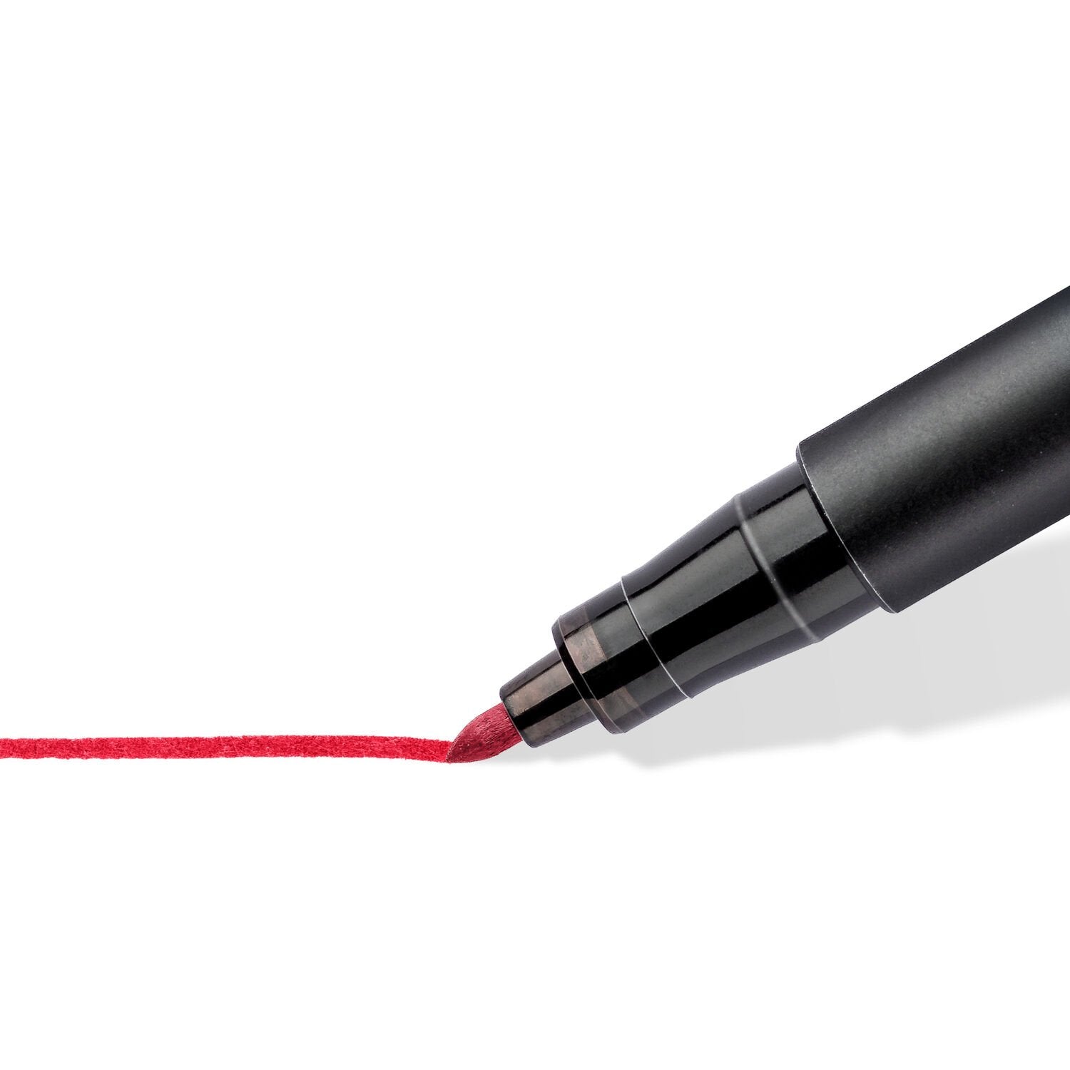 Staedtler Lumocolor 317 Folienstift – Rundspitze 1 mm – Orange – 10er-Pack – für Glas, Metall und Kunststoff