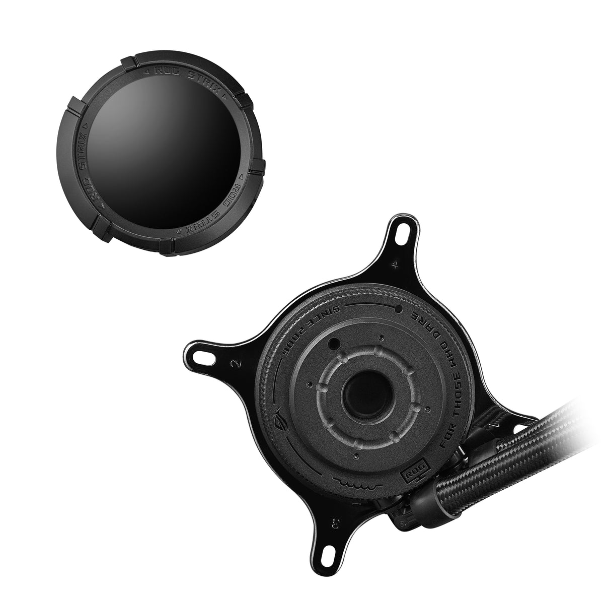 ASUS ROG STRIX LC III 360 – AIO-Kühler – 360 mm Radiator, 3×120 mm, LCD, ARGB, Schwarz, für LGA 1700, AM5