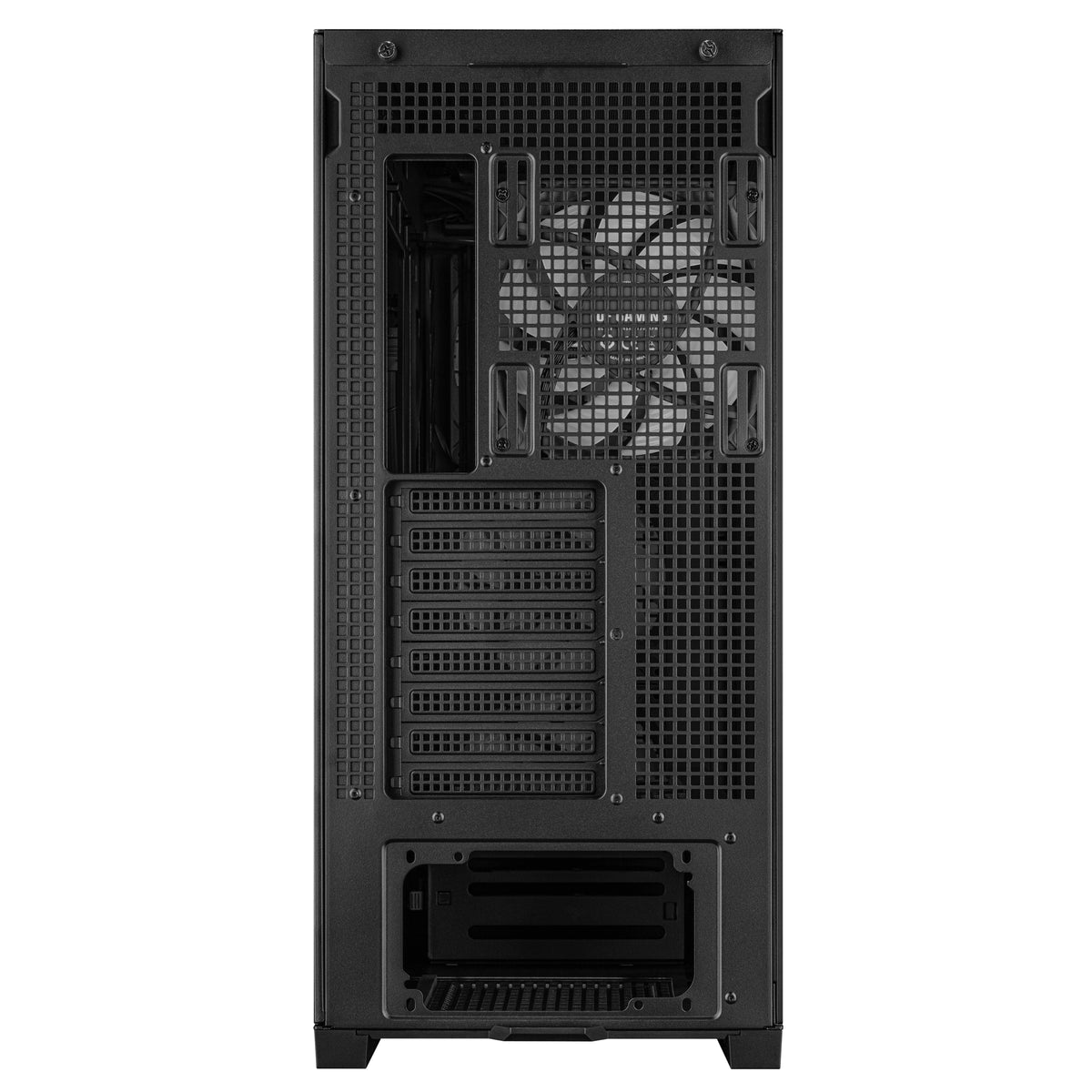 ASUS TUF GAM GT302 TG ARGB – PC-Gehäuse (Midi Tower) – Schwarz, 3×140 mm vorne, 1×140 mm hinten