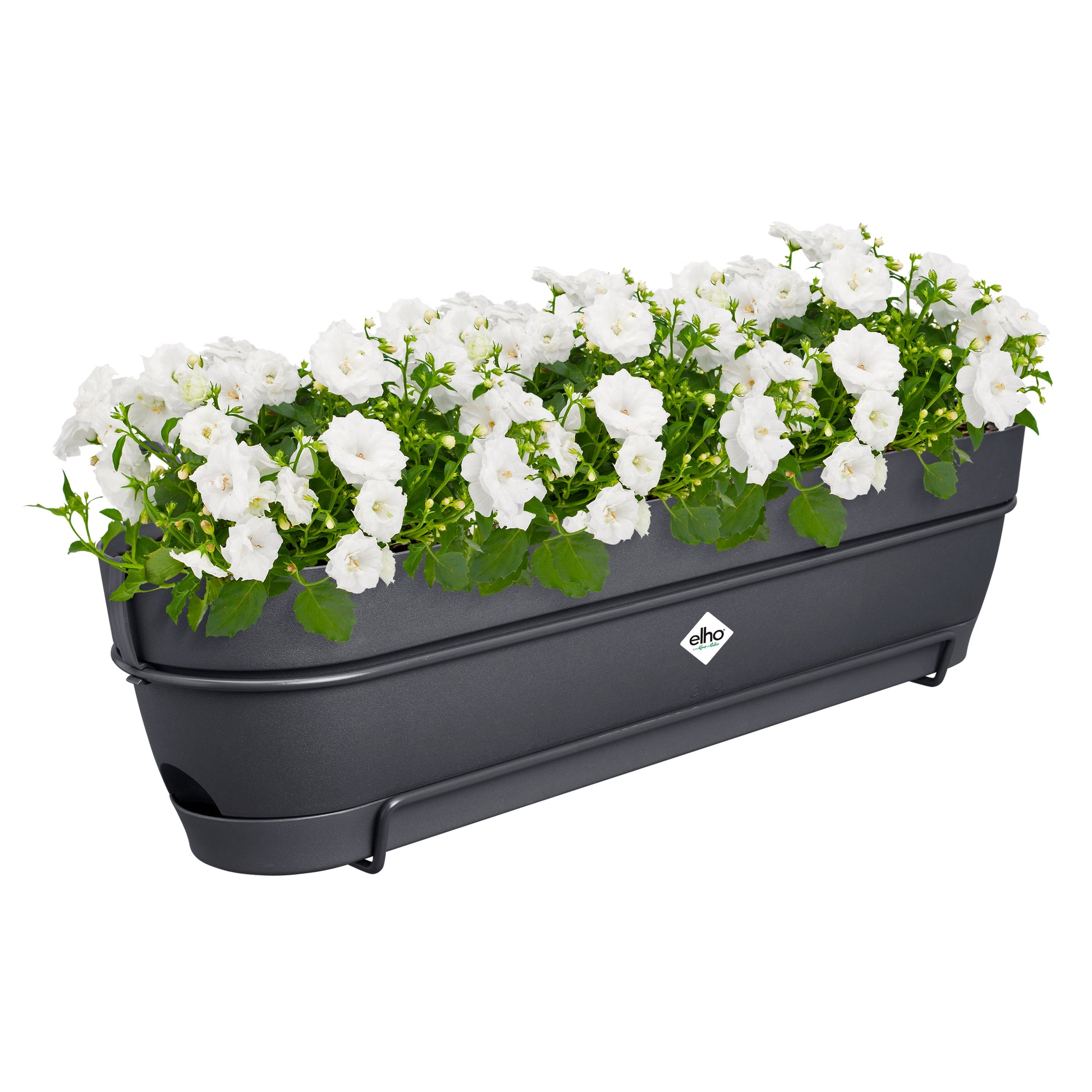 elho Balkonkasten – 15,4 l – Kunststoff, Schwarz
