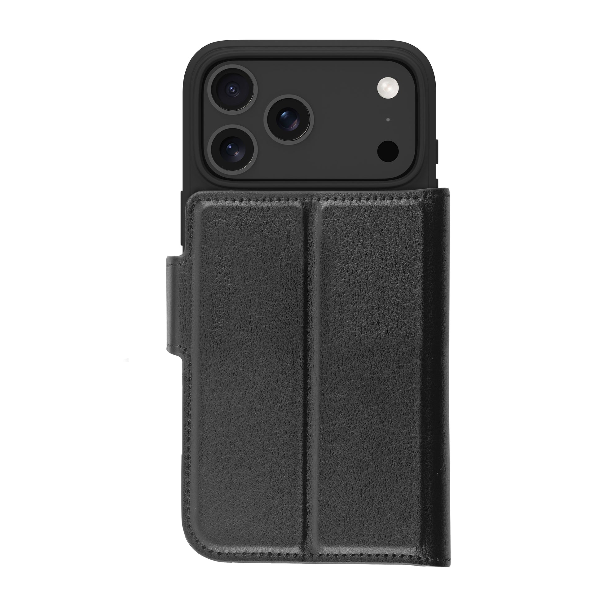 dbramante1928 Oslo Pro Wallethülle – für Apple iPhone 17 Pro Max, 3 Kartenfächer, PU+Kunststoff, Schwarz