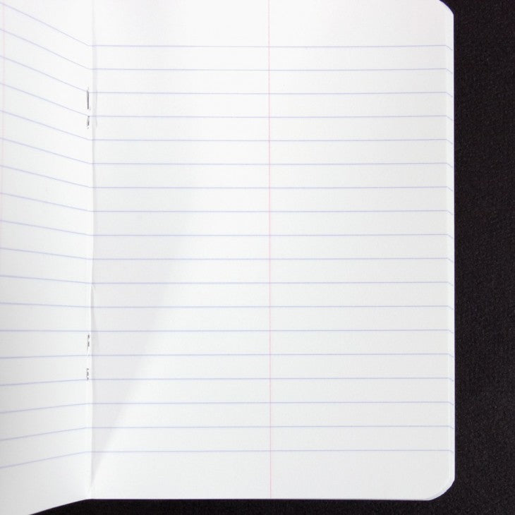 Clairefontaine Vokabelheft A6, liniert mit Mittellinie, geheftet, Karton, 64 Seiten, 90 g/m² – sortiert
