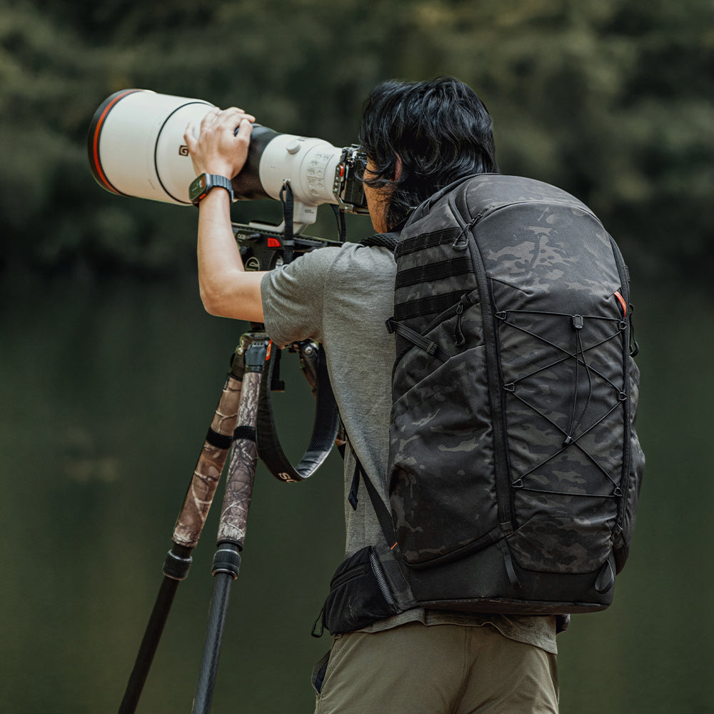 PGYTECH OnePro ST Kamerucksack – 3 Objektive, Notebookfach für 16" – für One 600–1200 mm Objektiv
