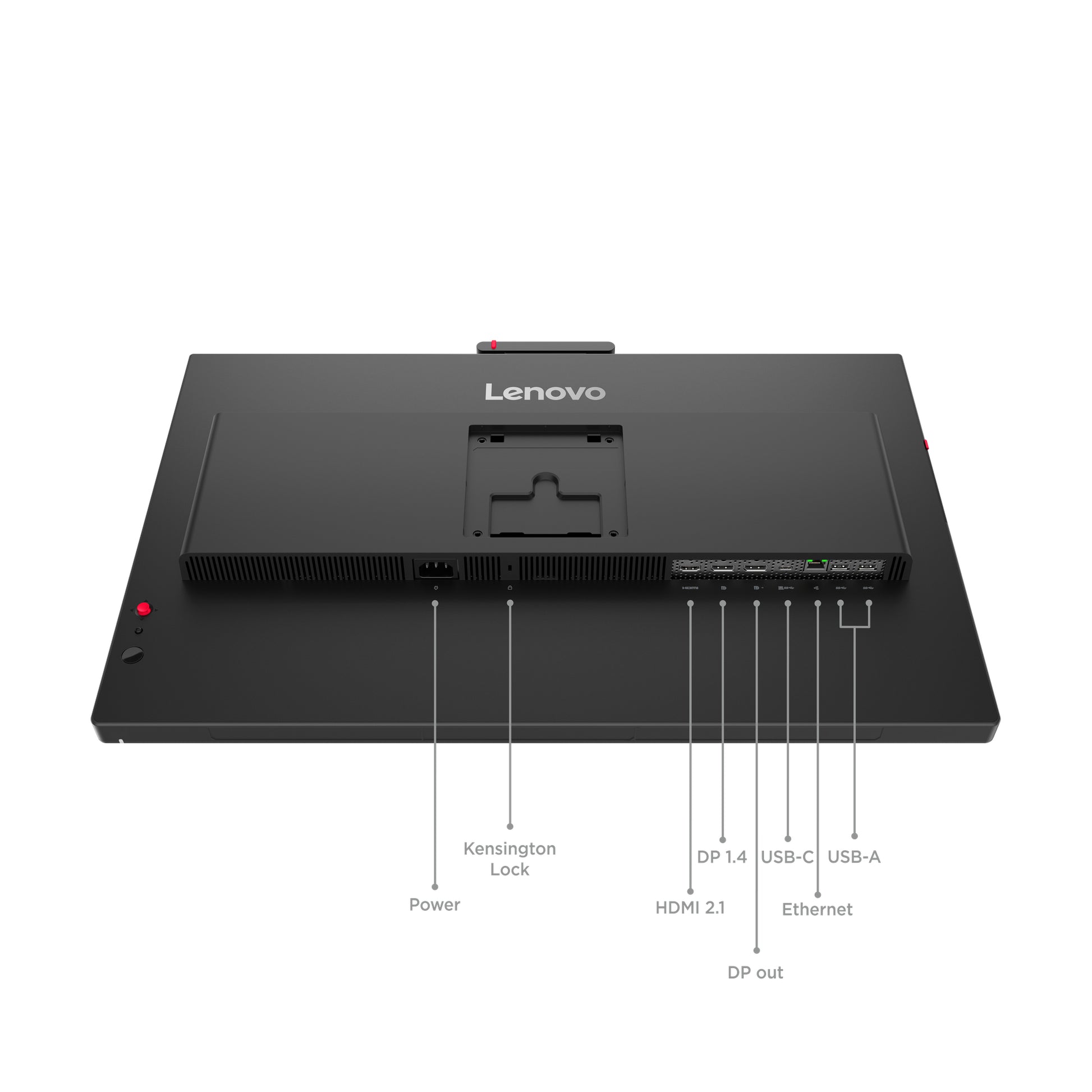 Lenovo T24-4v T244v (64B6MAT1EU) – 23,8", 1920 × 1080 (Full HD), IPS, 120 Hz, Webcam