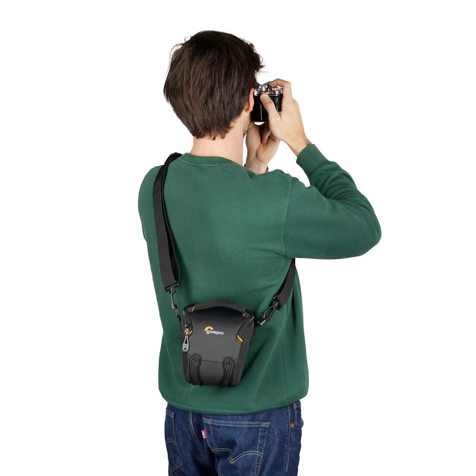Lowepro Adventura TLZ 20 III Green Line Gürteltasche – Polyester – Innenfach 135 × 90 × 130 mm