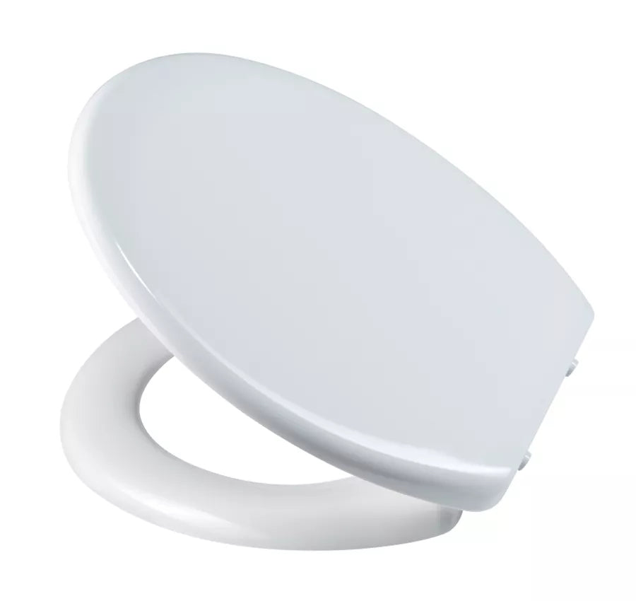 Diaqua Martano – WC-Sitz – Duroplast, weiss, mit Deckel, 37,6 × 45,1 cm