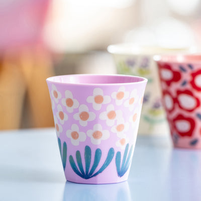 Koziol Becher – 300 ml, Ø 8,9 cm, Kunststoff (biozirkulär), Violett, spülmaschinenfest, BPA-frei