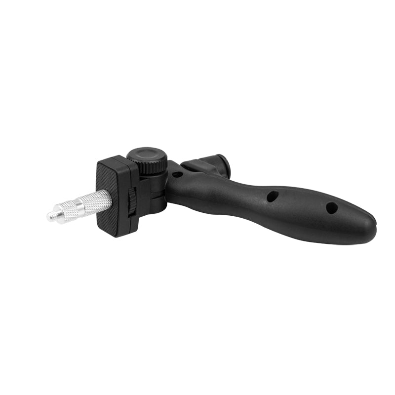 Nanlite LS-FL-T8 Bodenstativ – Edelstahl, 300 × 400 × 300 mm – für Nanlite PavoTube T8-7X und andere – Schwarz