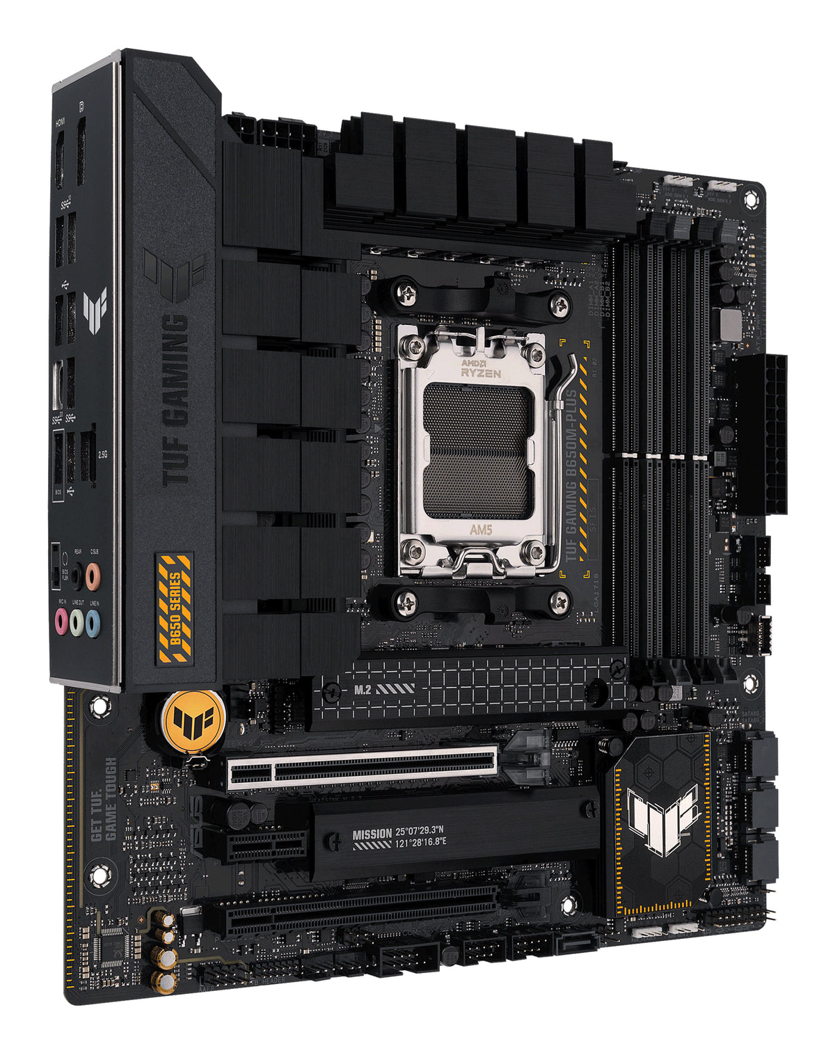 ASUS TUF GAMING B650M-PLUS – Mainboard – AM5, AMD B650, mATX, DDR5