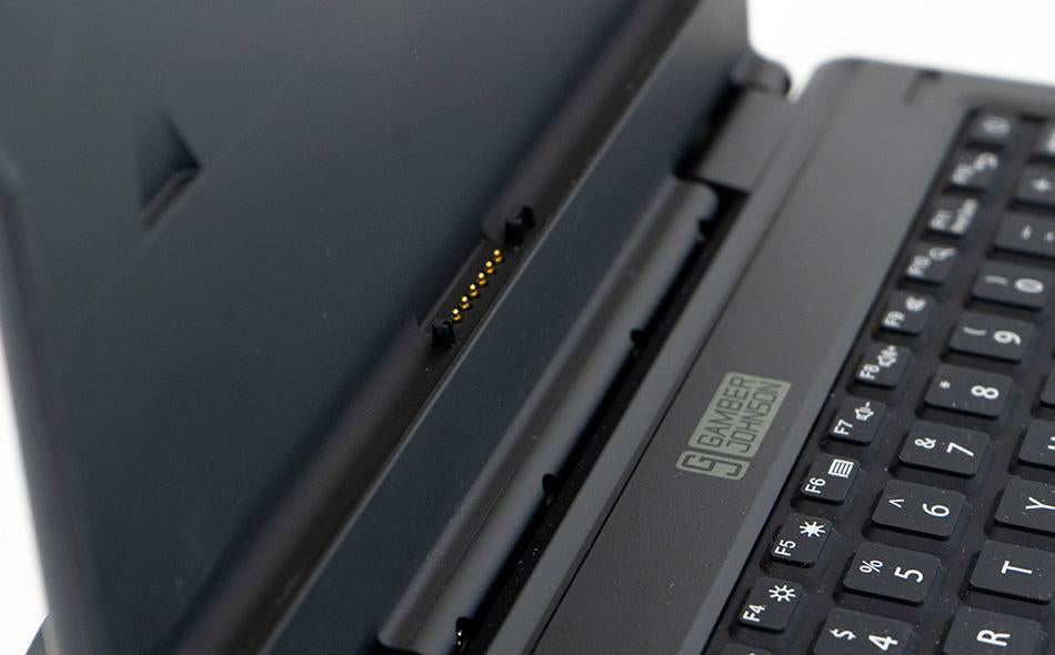 Gamber-Johnson Notebook-Ersatztastatur – Andocken (Pogo Pin) – AZERTY (FR) – für Zebra ET40/45 10"