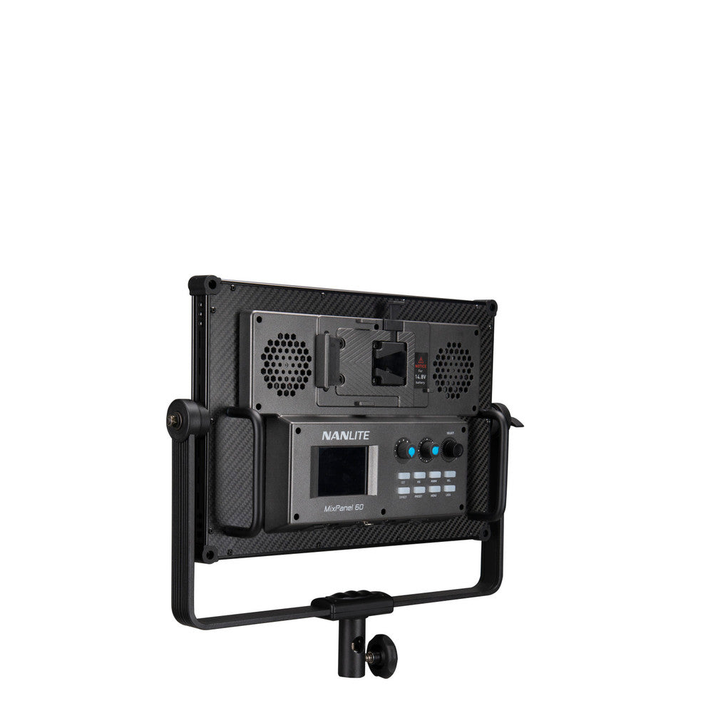 Nanlite Dauerlicht MixPanel 60 – 426 × 370 × 82 mm, 64 W, 7500 K, dimmbar
