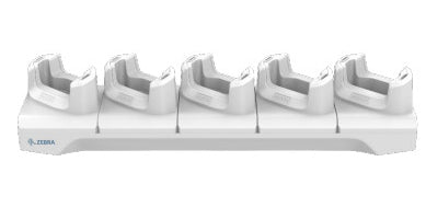 Zebra HC2X/HC5X Mehrfach-Ladestation – Slots ×5 – für HC20/HC50 – Weiss