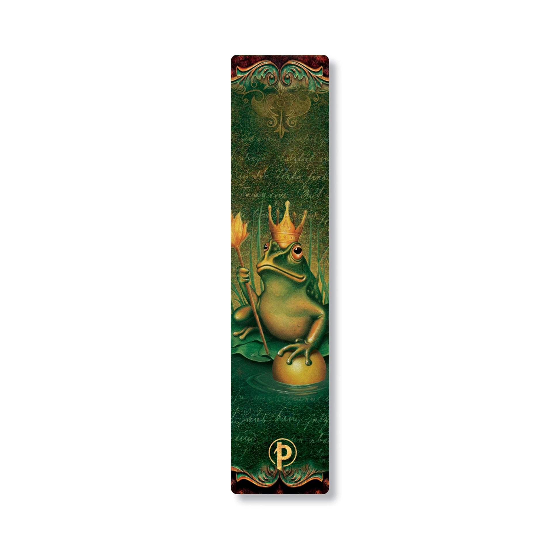 Paperblanks PA9841-6 – Lesezeichen, hart, Papier, Froschkönig, 40 × 185 mm, 1er Set