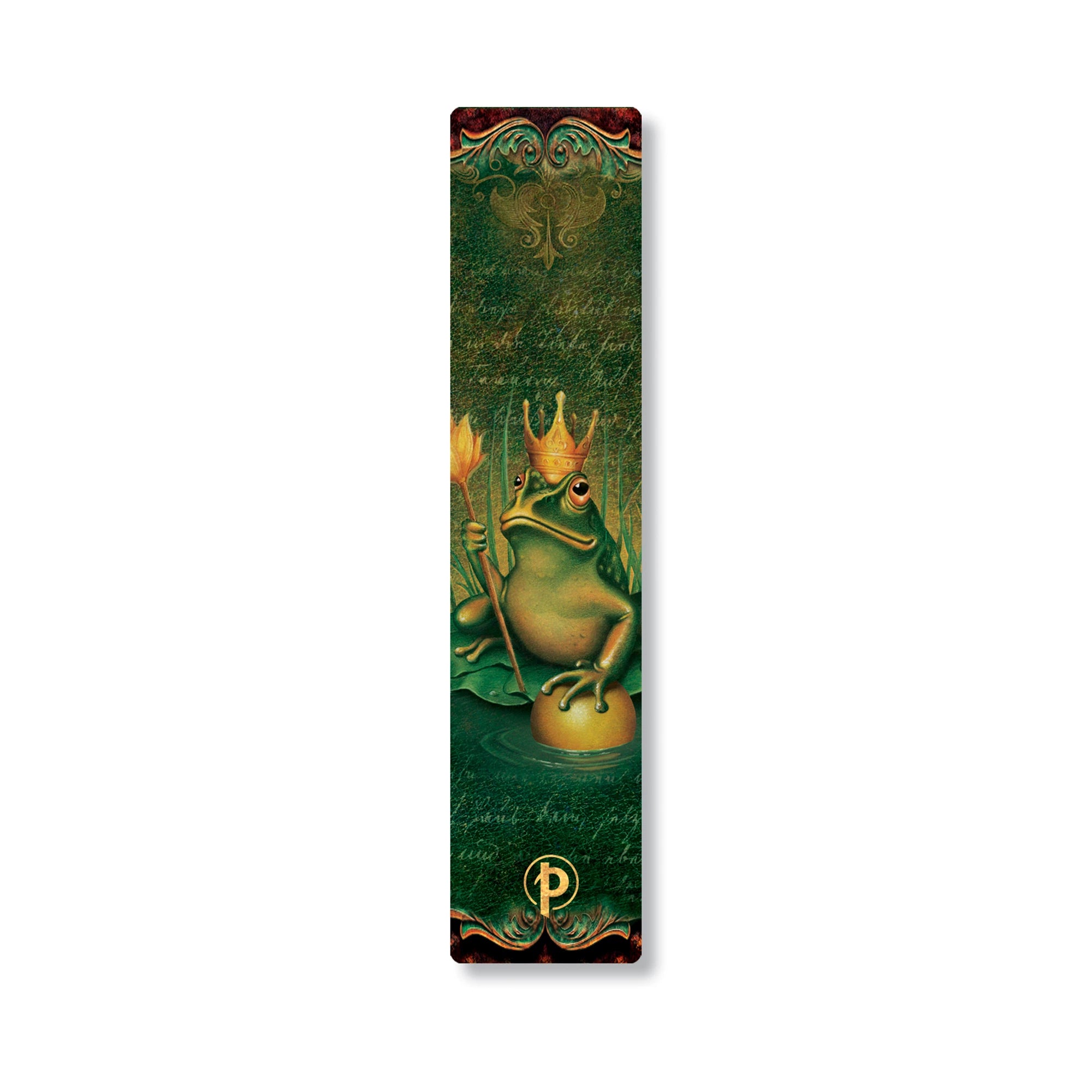Paperblanks PA9841-6 – Lesezeichen, hart, Papier, Froschkönig, 40 × 185 mm, 1er Set