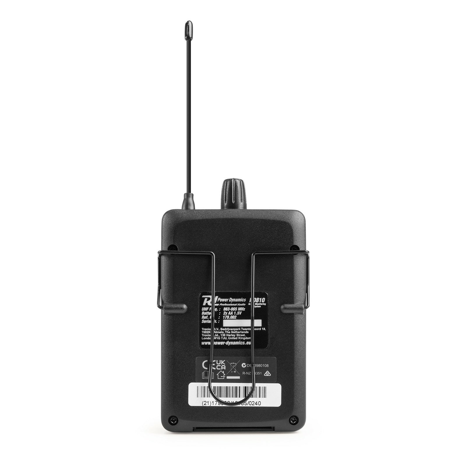 Power Dynamics PD810 – Kopfhörerverstärker (DAC), 105 dB