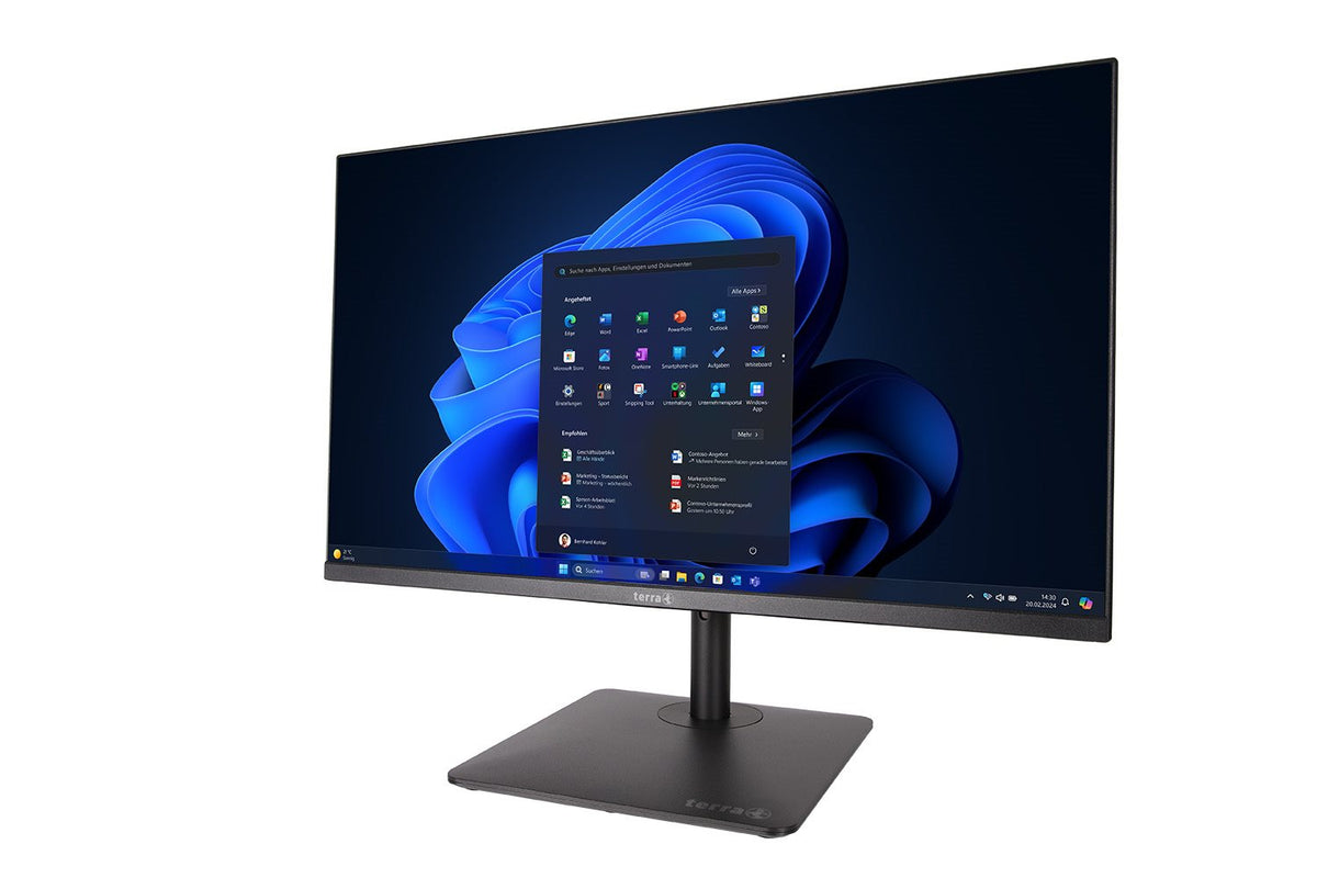 TERRA AIO 2401 V2 All-in-One – 23,8" Full HD, Intel Core Ultra 5 125U, 16 GB RAM, 1 TB SSD, Windows 11 Pro