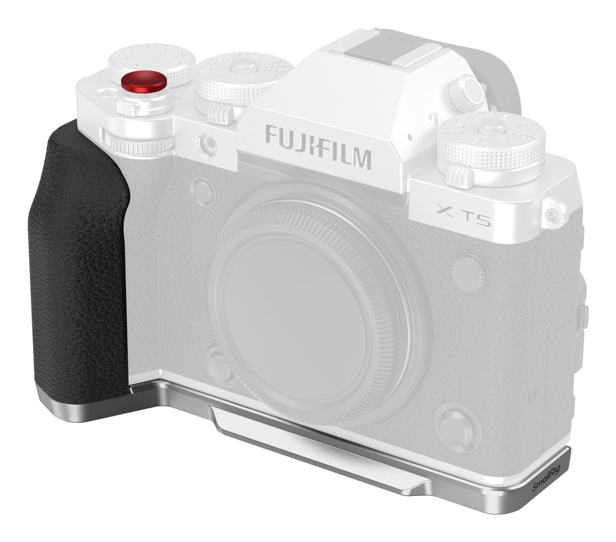 SmallRig 4136 L-Shape-Handgriff – für Fujifilm X-T5 – Aluminium, Schwarz