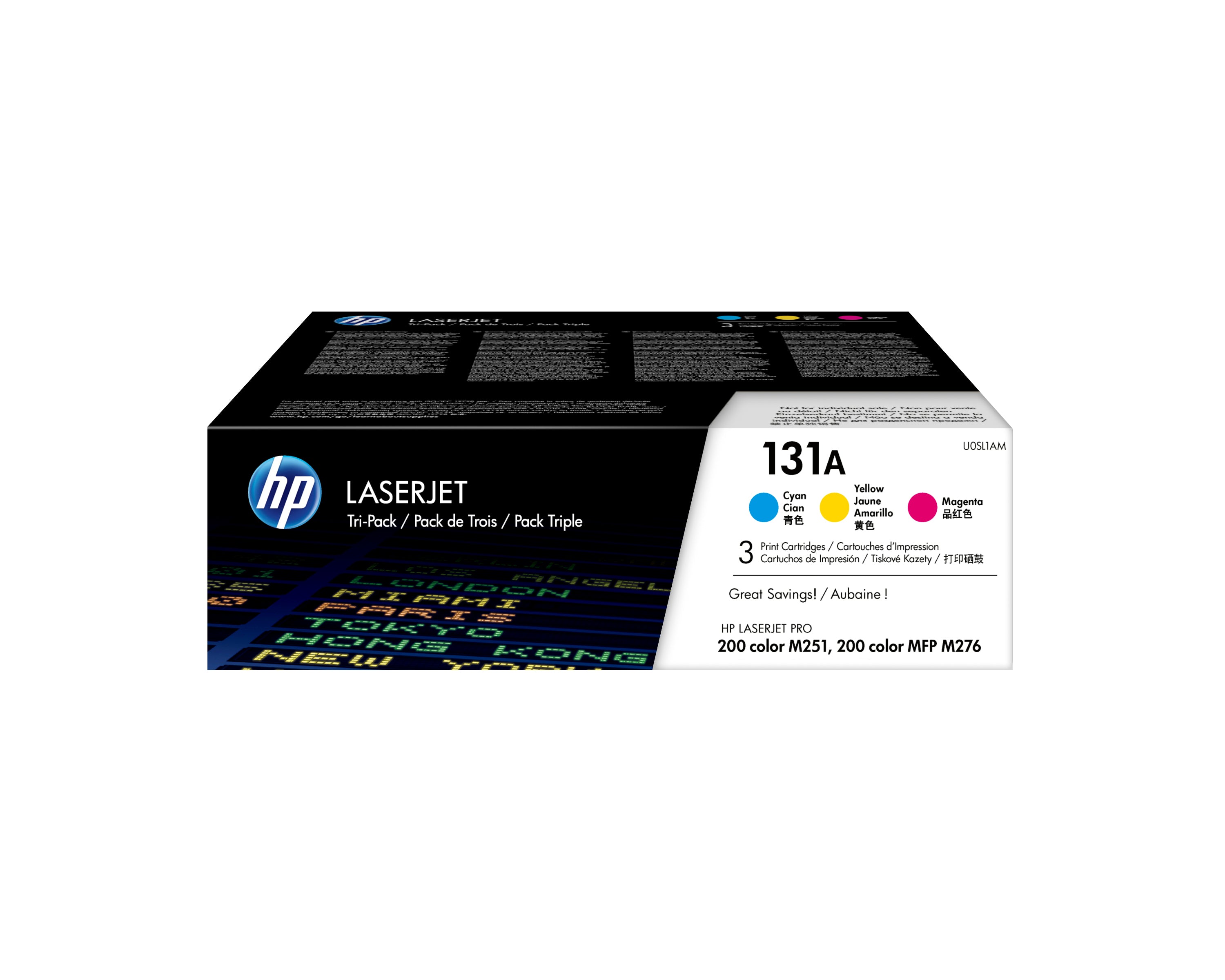 HP Toner-Multipack 131A/U0SL1AM – BK/C/M/Y