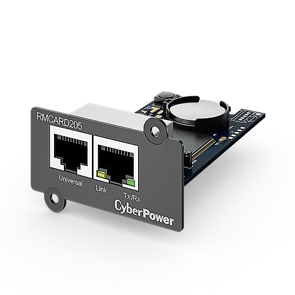 CyberPower RMCARD205 – Netzwerk-Management-Karte – 10/100 Mbit/s, 2× RJ-45