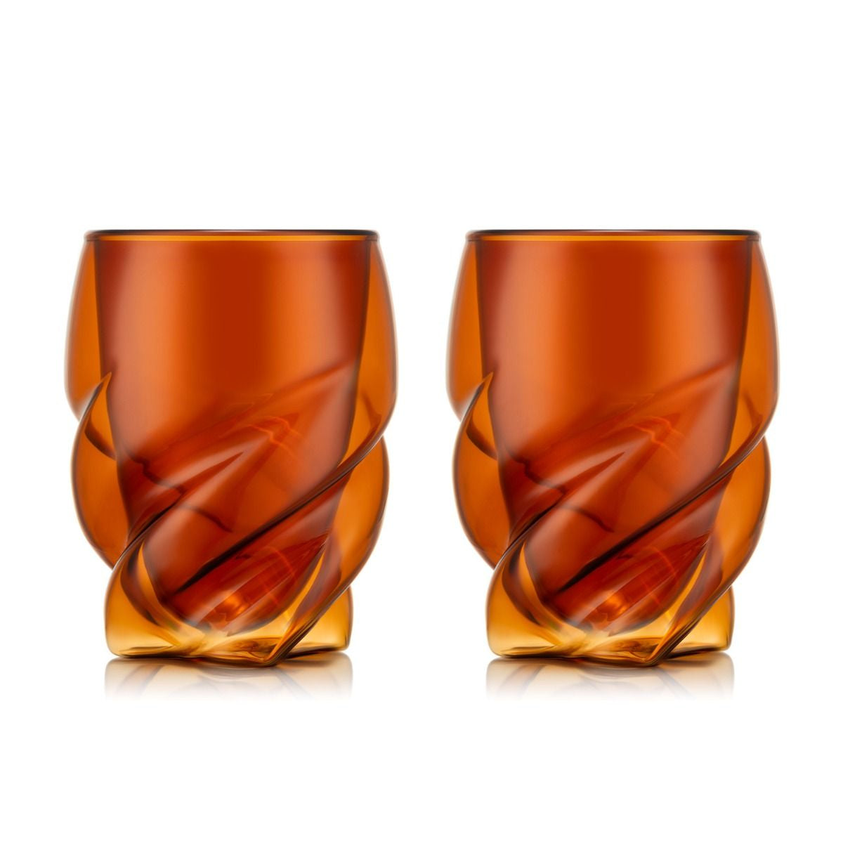 Bodum Pavina Paris Doppelwandglas – 0,27 l, Borosilikatglas, Rot, Doppelwandig, 2 Stück