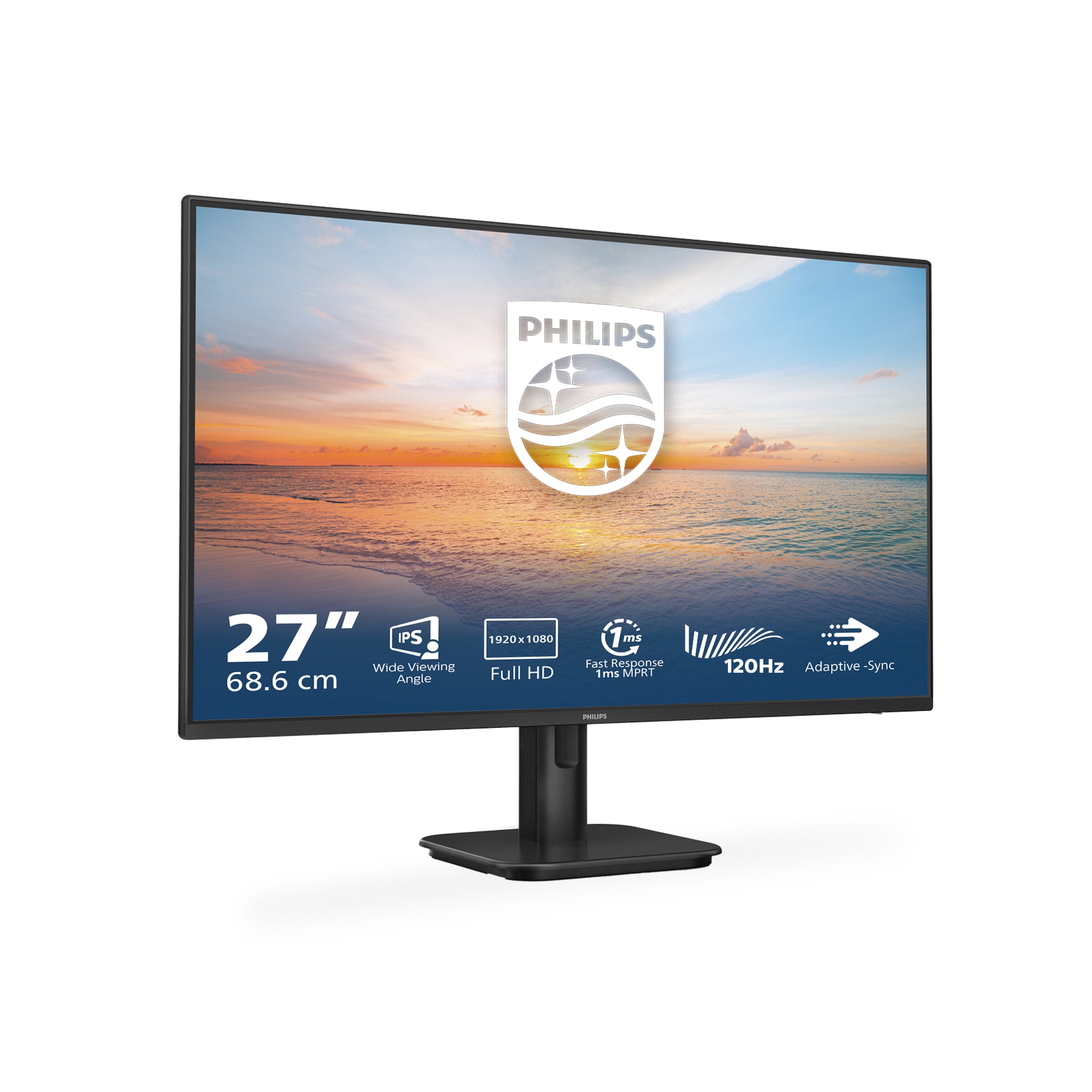 Philips 27E1N1100A/00 – Monitor, 27", 1920 × 1080 (Full HD), IPS, 100 Hz, 250 cd/m², VESA 100 × 100, Schwarz