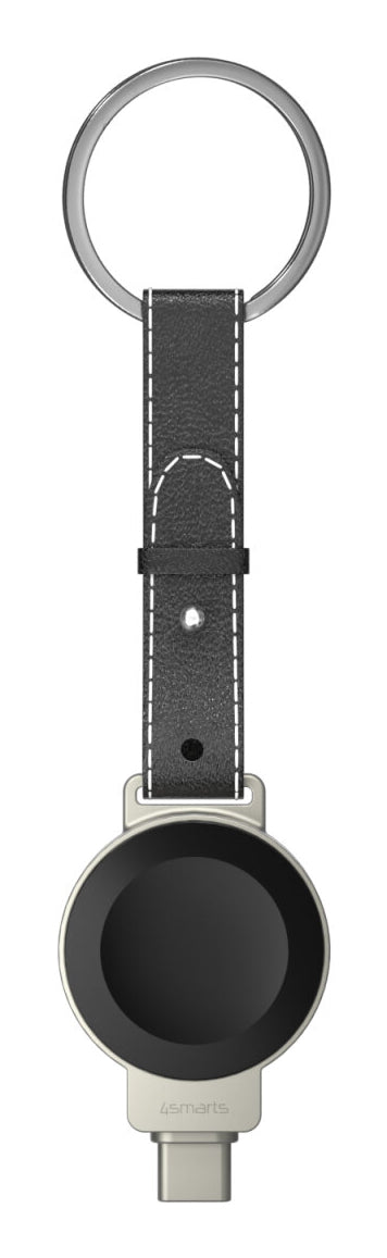 4smarts Kabelloses Ladegerät 2,5 W – Qi – für Samsung Galaxy Watch (Serie 3–7, u. a.)
