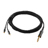 Audio-Technica ATH-ADX5000 Over-Ear Kopfhörer – Kabel, 6,35 mm Klinke, Schwarz