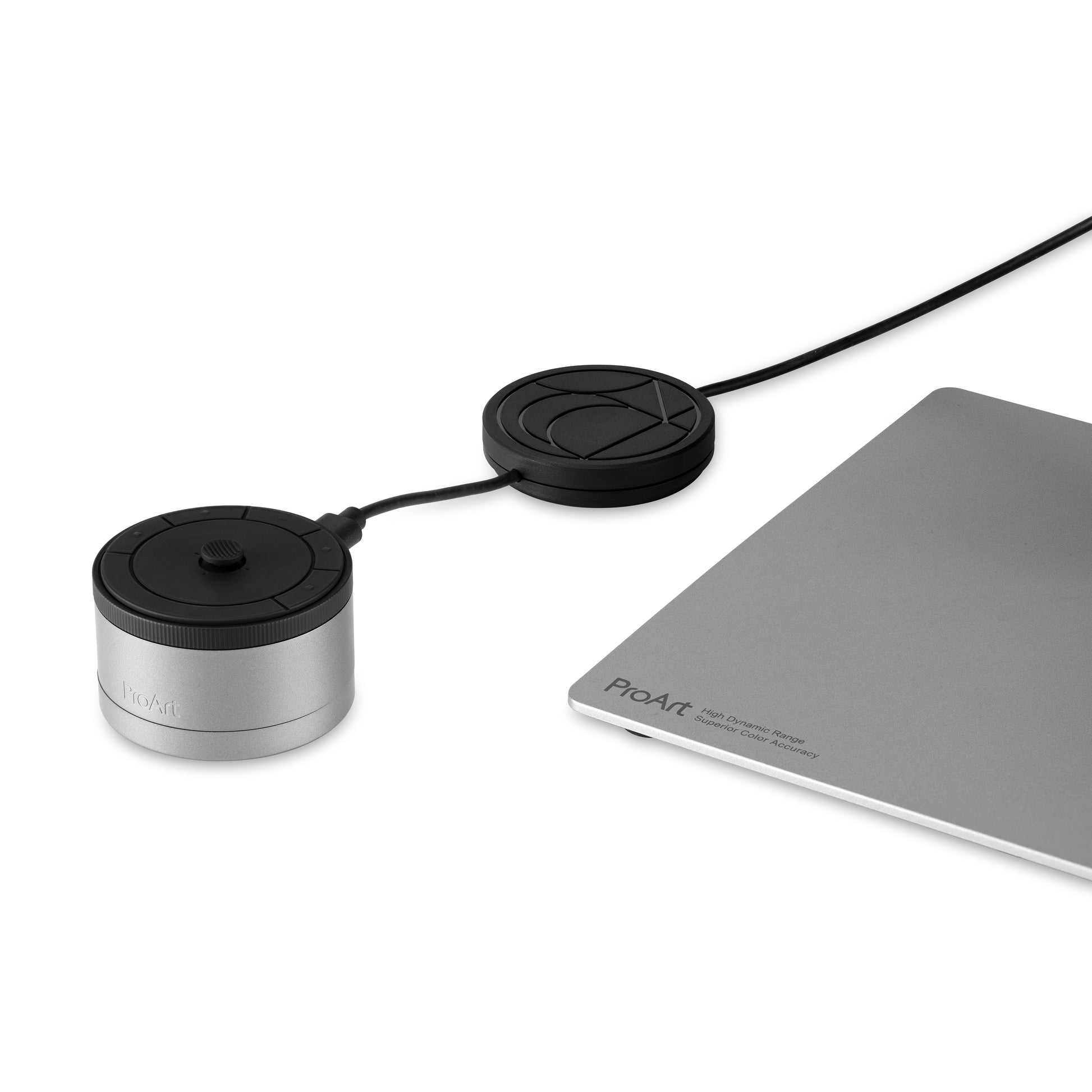 ASUS ProArt MCA02 – Monitor-Kalibriergerät, USB-C, 3-in-1, für LED/Mini-LED/OLED-Monitore und Laptops, Schwarz