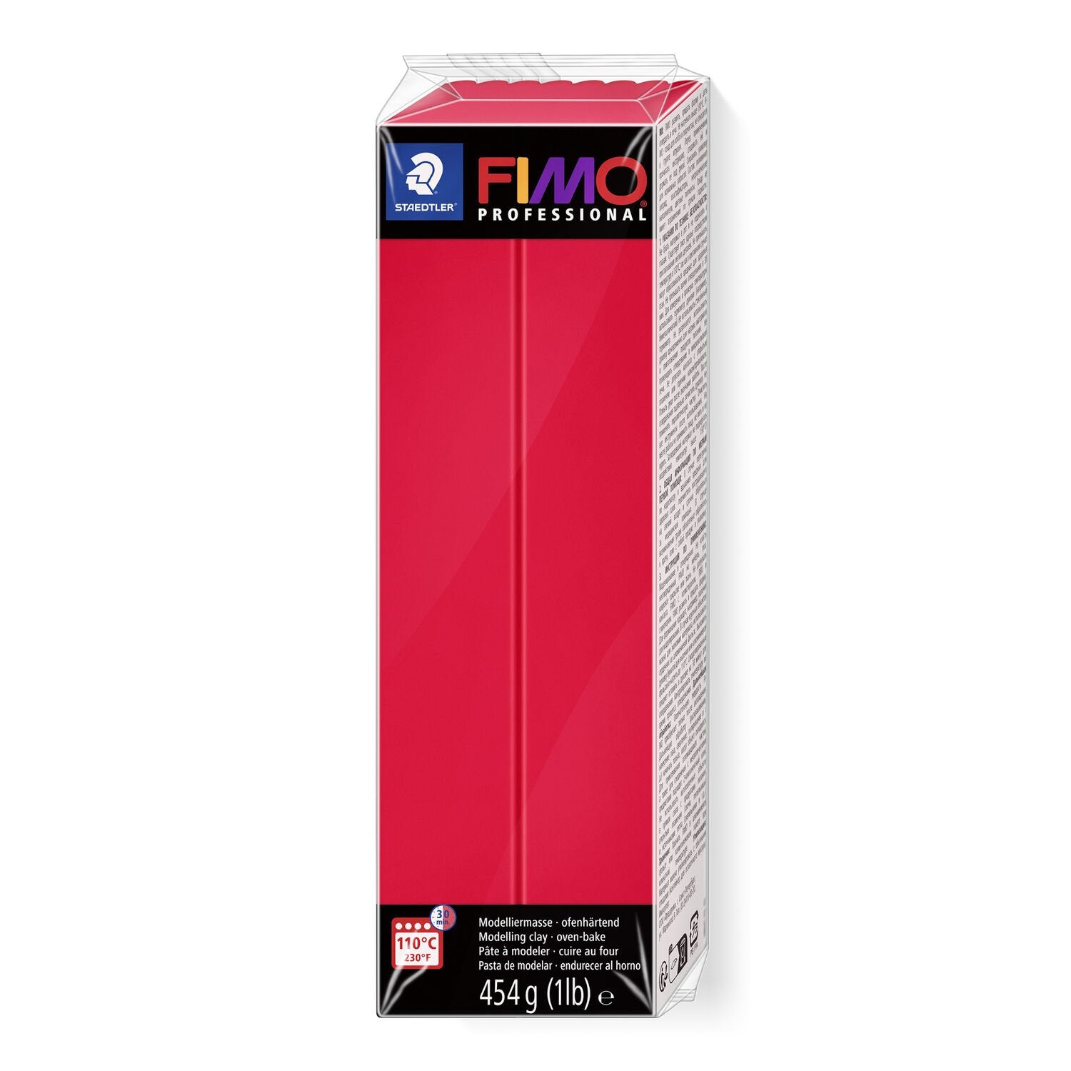 Staedtler FIMO Professional Modelliermasse – Hellrot – 454 g