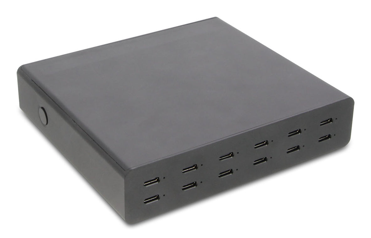 LMP SmartCharge 12P Ladegerät – 144 W, 12× USB-C, GaN – für Apple