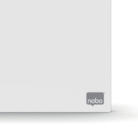Nobo Whiteboard – 120 × 90 cm, lackierter Stahl, magnetisch, Wandmontage